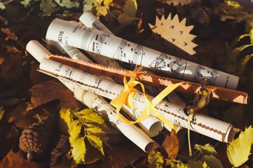 music sheet, leaves, foliage-8386486.jpg